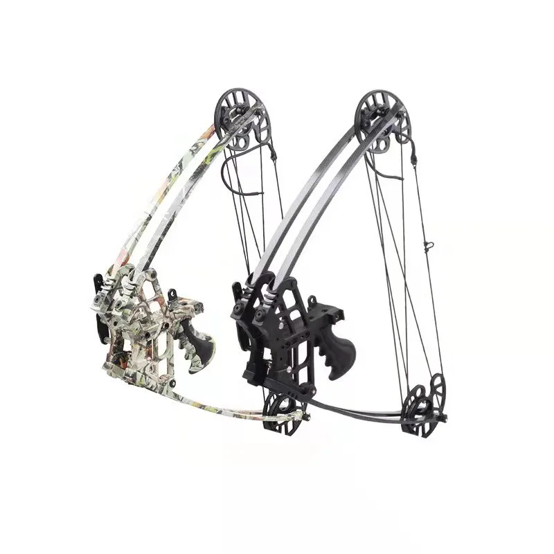 

Wholesale good price shooting Hand Use Powerful mini triangle compound bow, Black