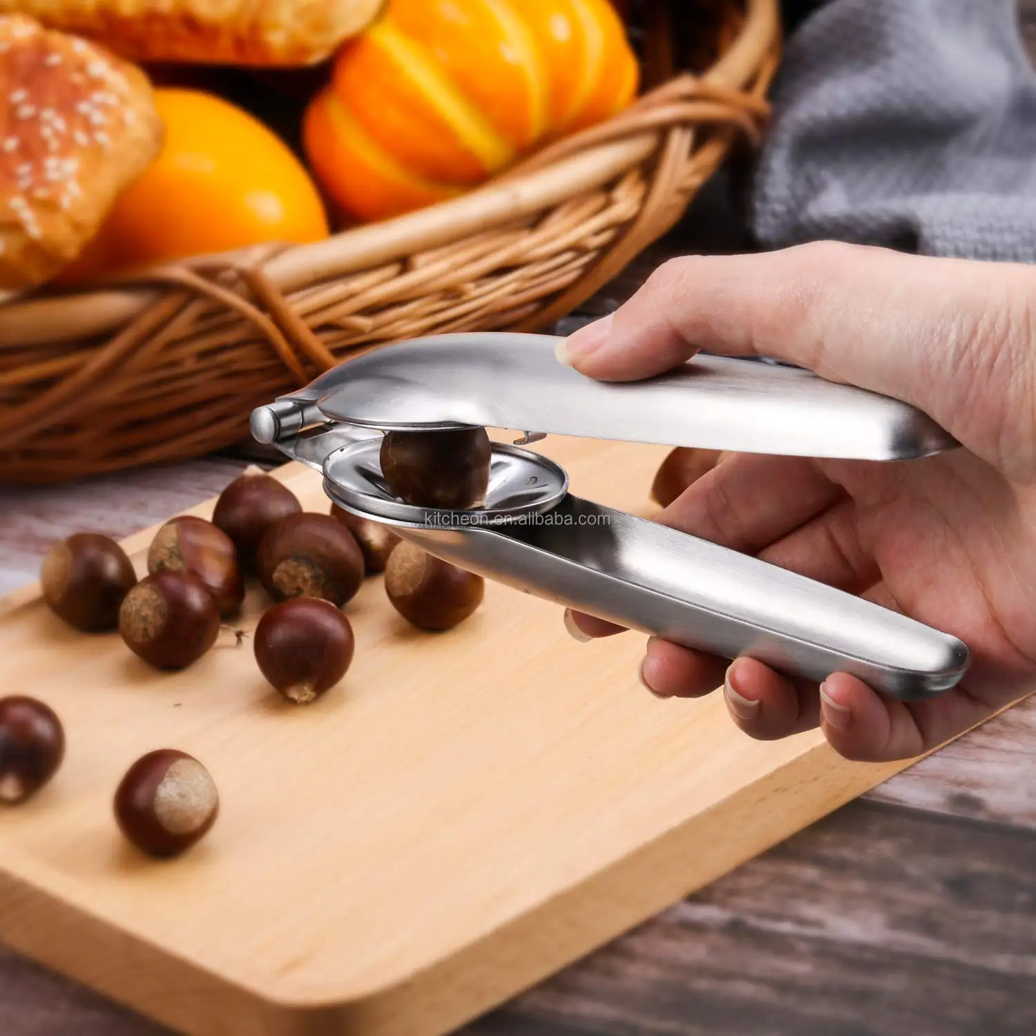 Nutcracker Chestnut Clip