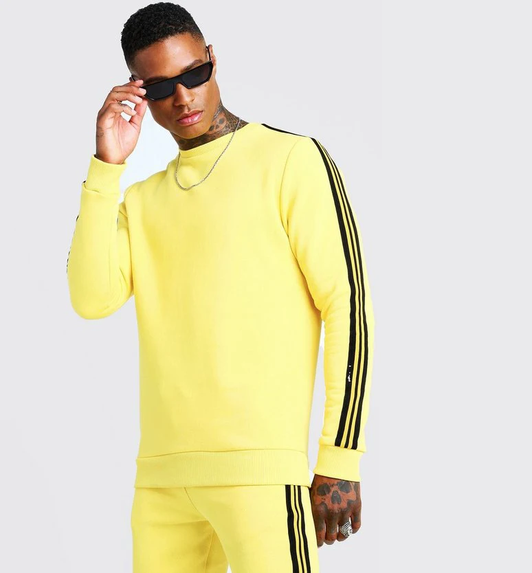 yellow star sweatsuit