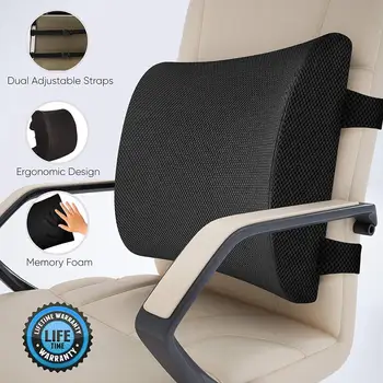 lumbar back support cushion pillow