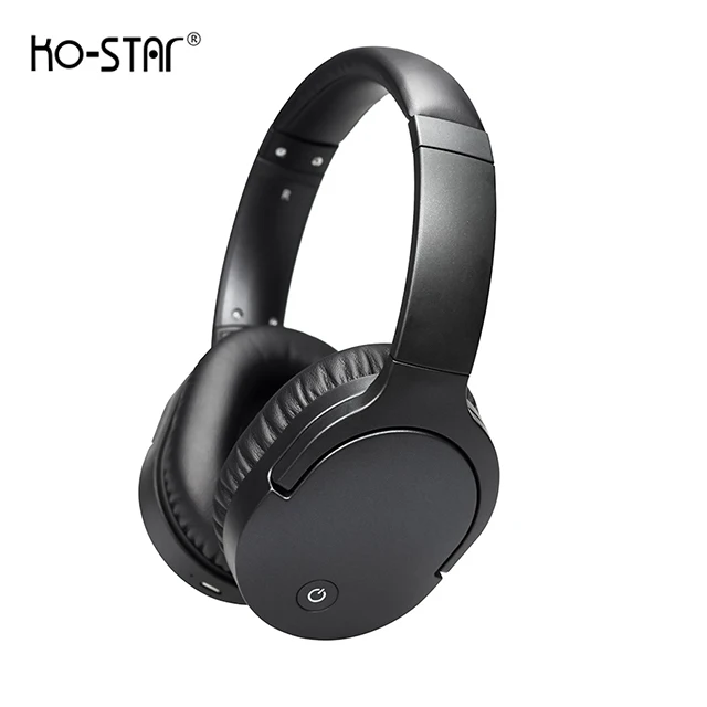 

High Quality ANC Noise Cancelling Bass Headphones Studio HD Stereo Headphone Wireless Headset With Microphone