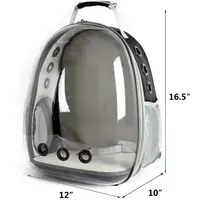 

Outdoor travel dog cat backpack pet transparent carrier pet storage cages