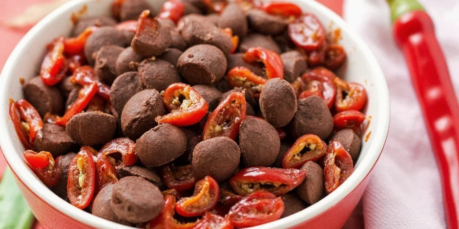 Coffee and chipotle chili spice mix