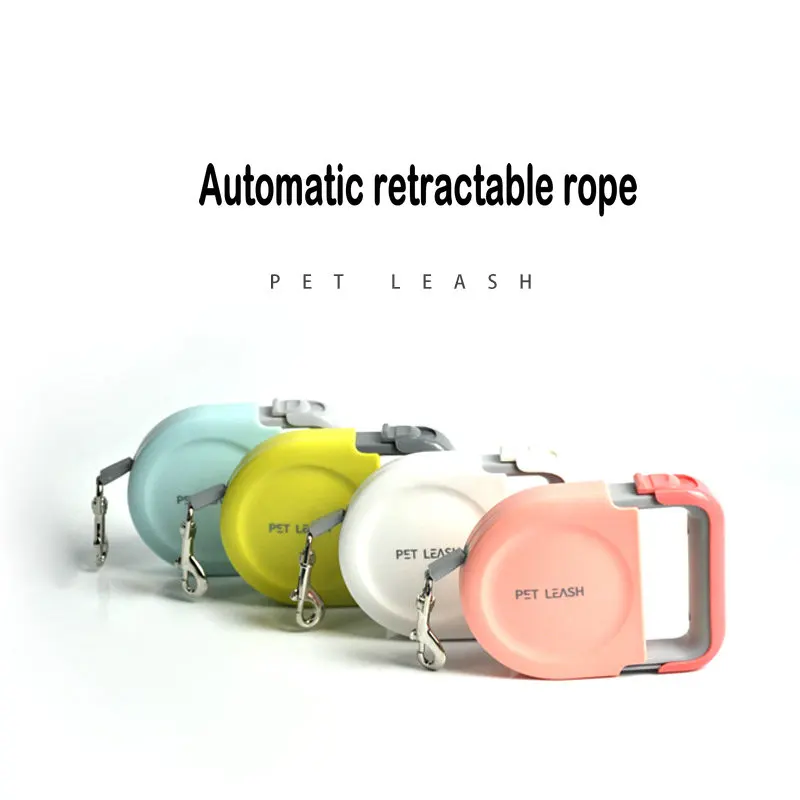 

2022 New Spot Portable Dog Leash With Retractable Handle Outdoor Use Automatic Dog Leash