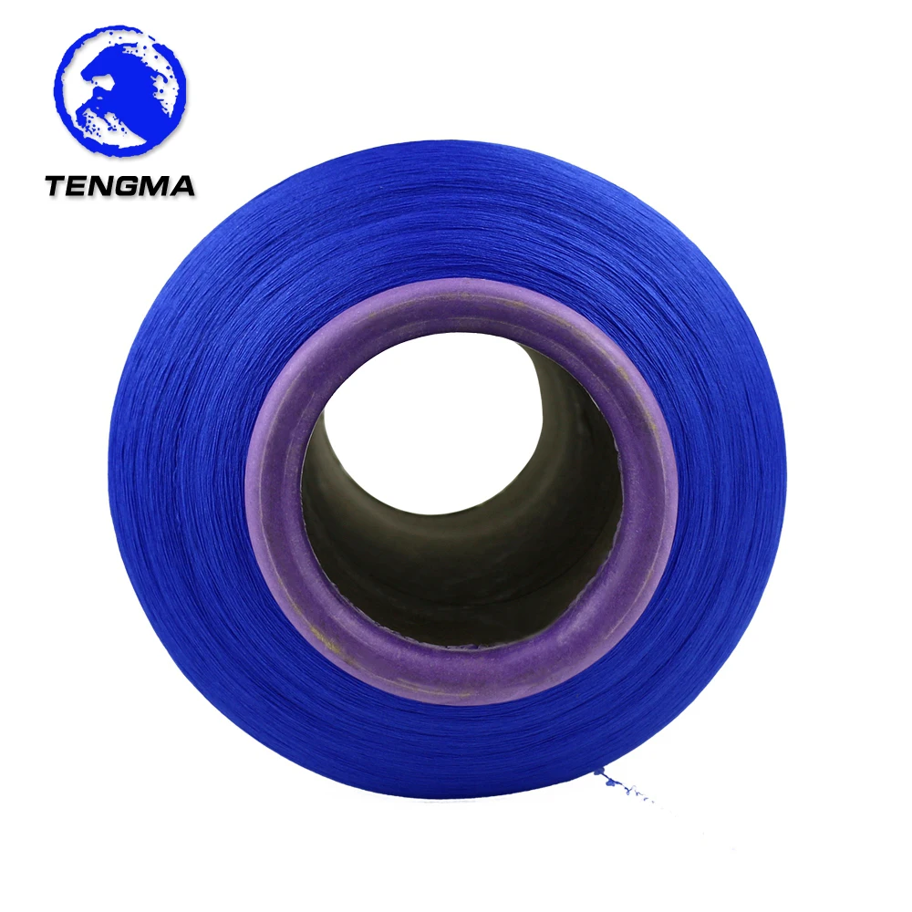 
China factory price stock lot top grade polyester dty color yarn 