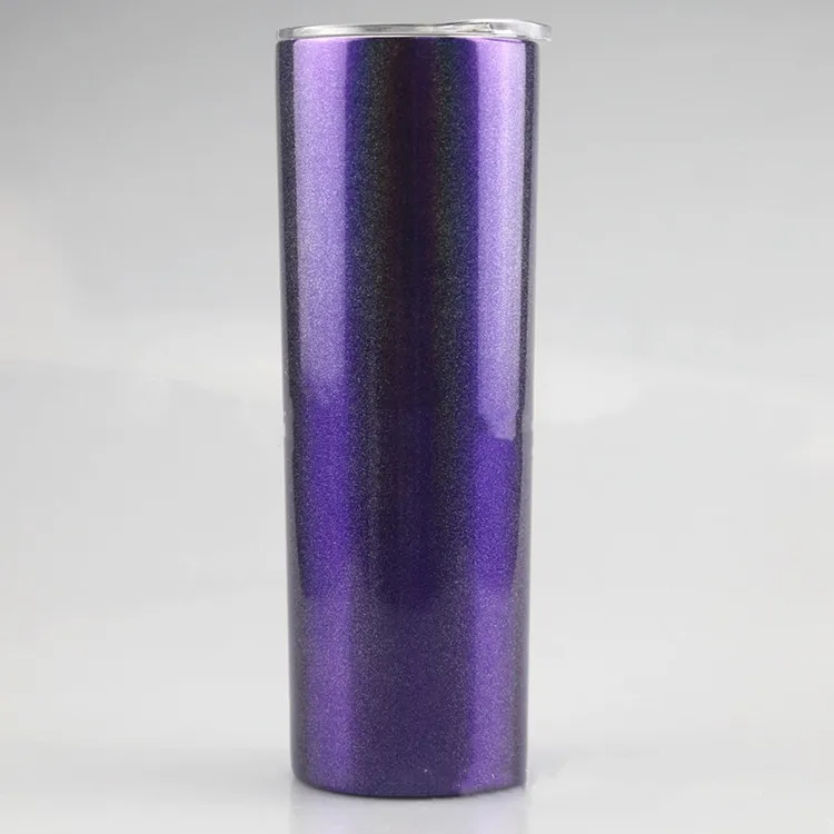 

Blank Sublimation Skinny Cups Double Wall Vacuum Insulated Travel Coffee Mugs 20oz Stainless Steel Sublimation Tumbler Blank, 7 colors in stock