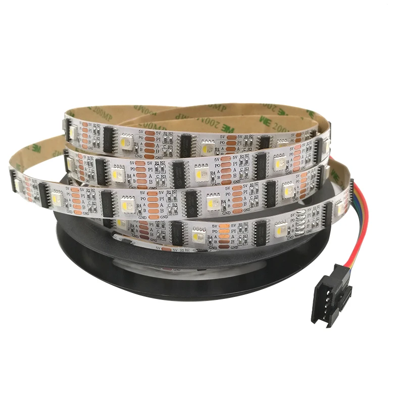 Addressable RGB DMX LED strip 30LED 32LED 48LED 60LED RGBW Digital LED Strip light DMX Pixel LED Tape DMX512 LED Neon RGBW