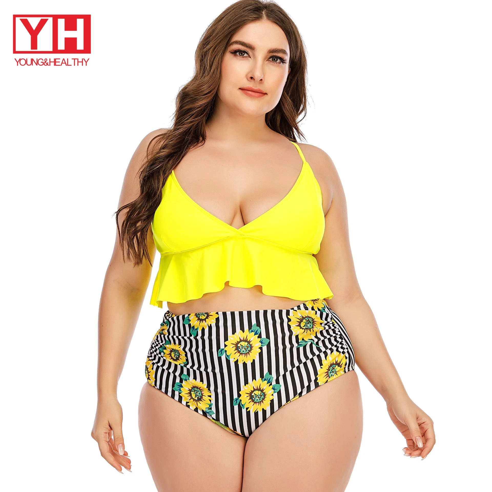 

2021 New Arrival High Quality Plus Size Women Bikini Swimwear For Ladies