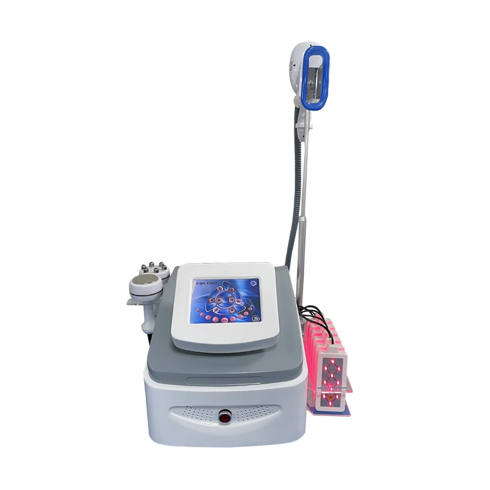 

Cooling 4 in 1 Cavitation RF Lipo Laser Cryolipolysis Fat Freezing Slimming Machine