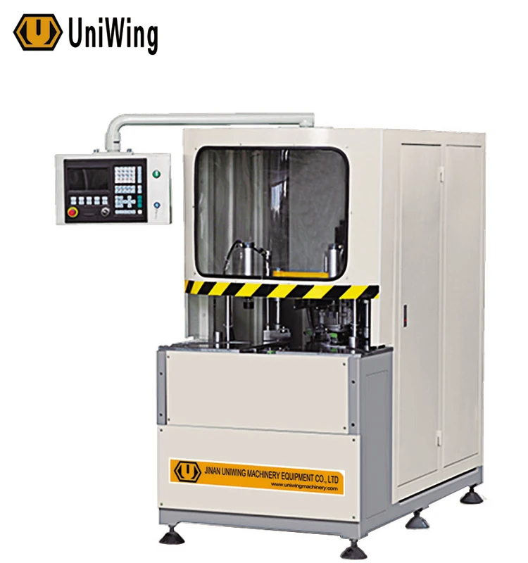 
CNC Corner Cleaning Machine for uPVC windows and doors making 3 tools/5 tools 