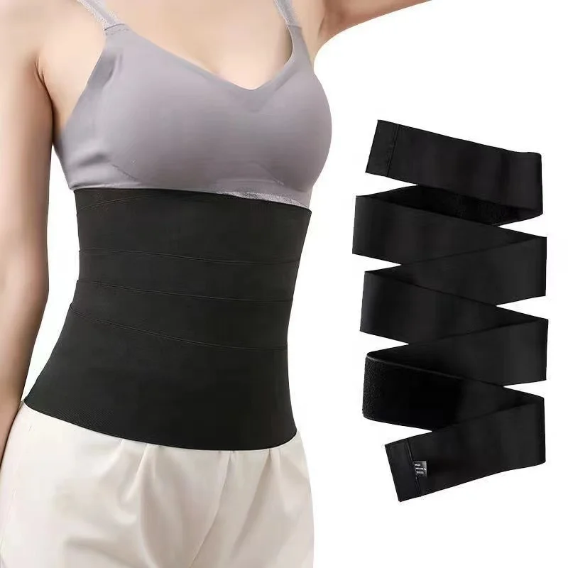 

2021 Hot Selling Snatch Me Up Bandage Wrap Lumbar WaistSupport Belt Adjustable Comfortable Back Braces for Lower Back Pain Relif, Black