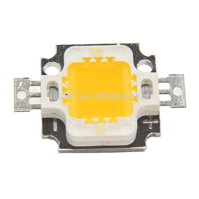 Bridgelux 12V DC 10w warm white Led chip 2700 - 2900K for flood light