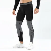

mens tights gym pants athletic leggings men fitness sports active compression sublimation spandex moisture wicking leggings man