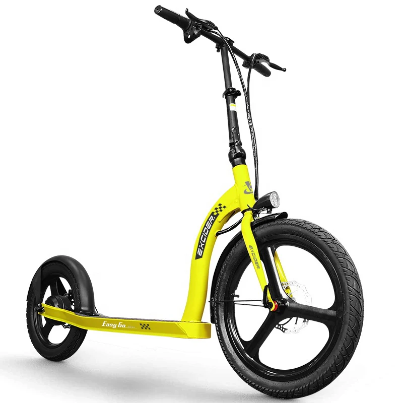 

2022 European warehouse delivery Guaranteed quality proper price new type electric scooter big wheel e wheel scooters, Customized