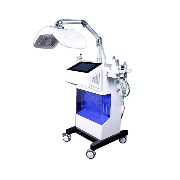 

2021 latest technology 10 In 1 Water Peeling Oxygen Microdermabrasion Diamond Machine with PDT light