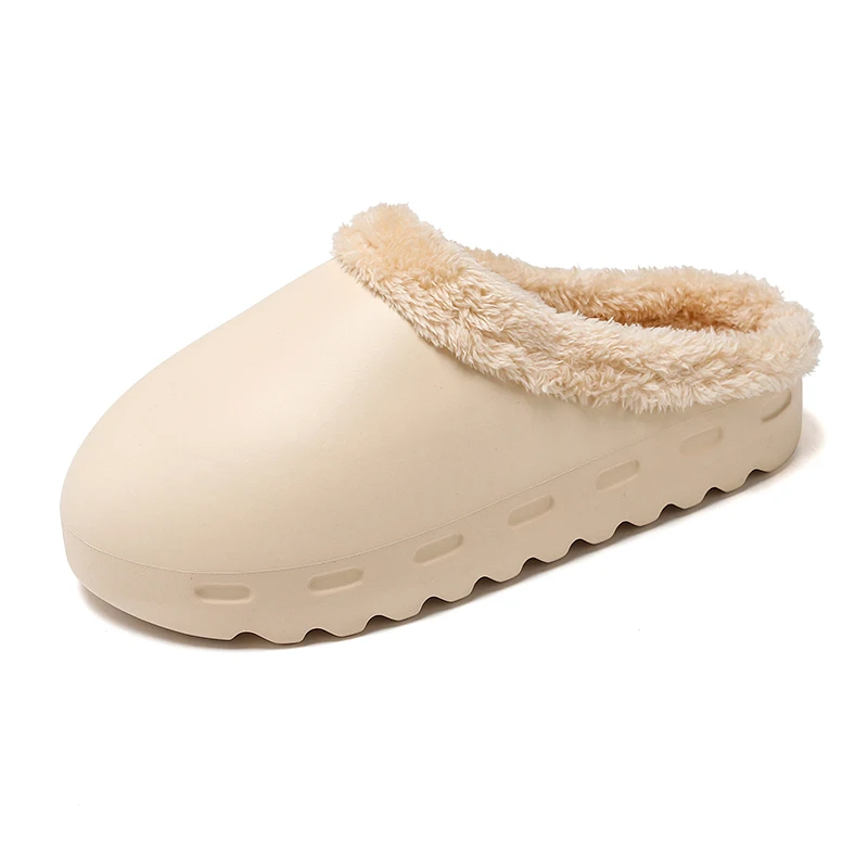 

Wholesale Winter Warm Soft Indoor Yeezys Slippers Fur Slides For Men