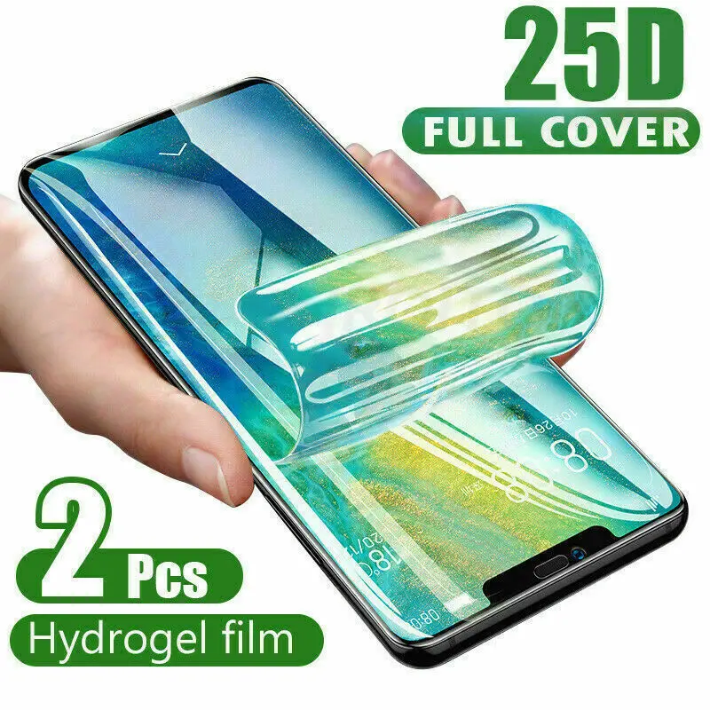 

Hydrogel Film Screen Protector For Samsung Galaxy Note 20 Note 20 Ultra And Other Models, Transparency 99% color