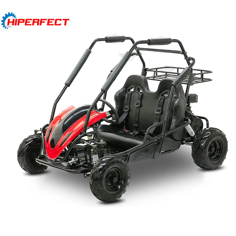 

2021 Factory 200cc 4 stroke high power , off road , farm gasoline 2 seater buggy, racing go kart, Red