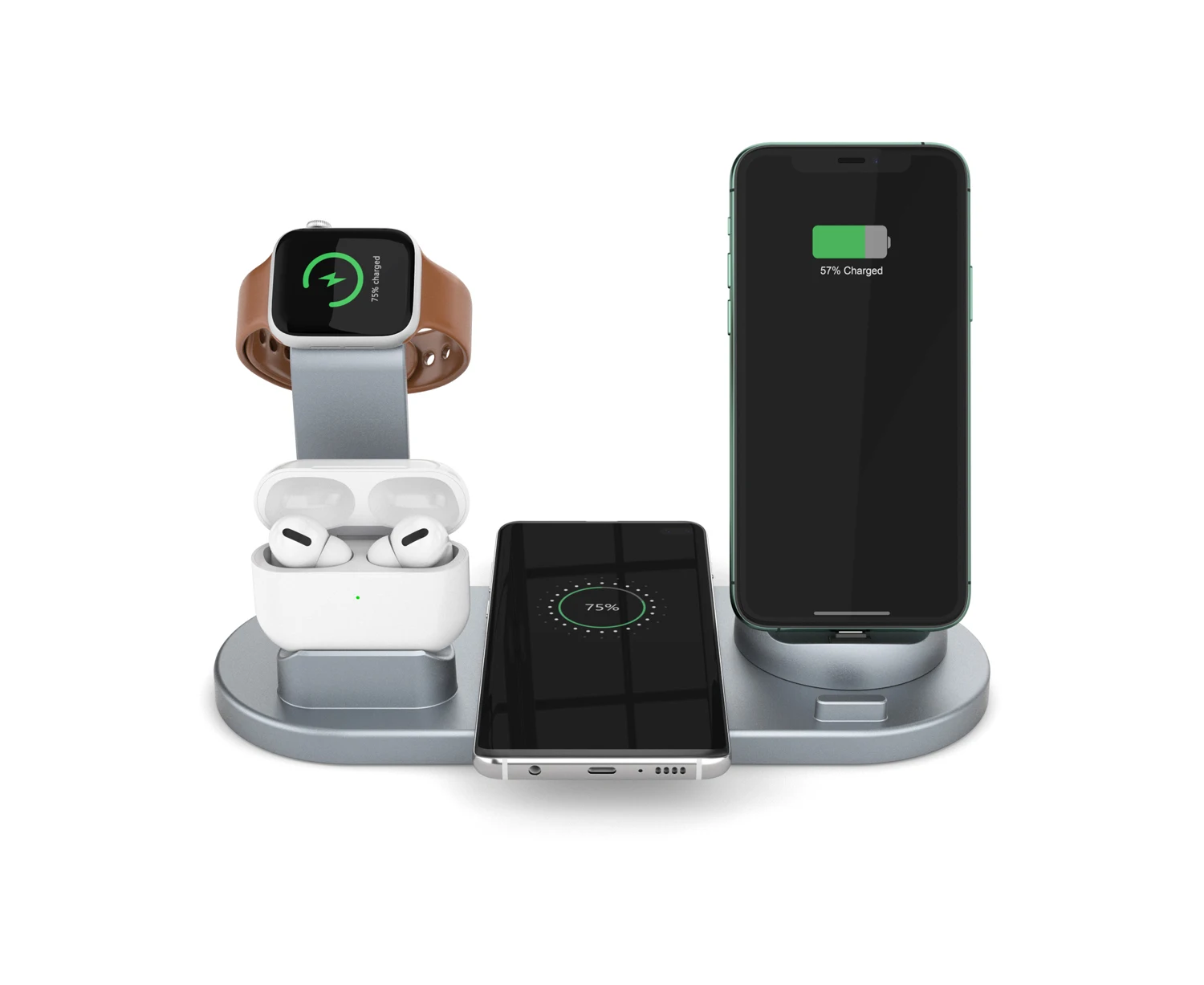 

Appleing Wireless Charging station 4 in 1 for Type C Phone and Appled watch