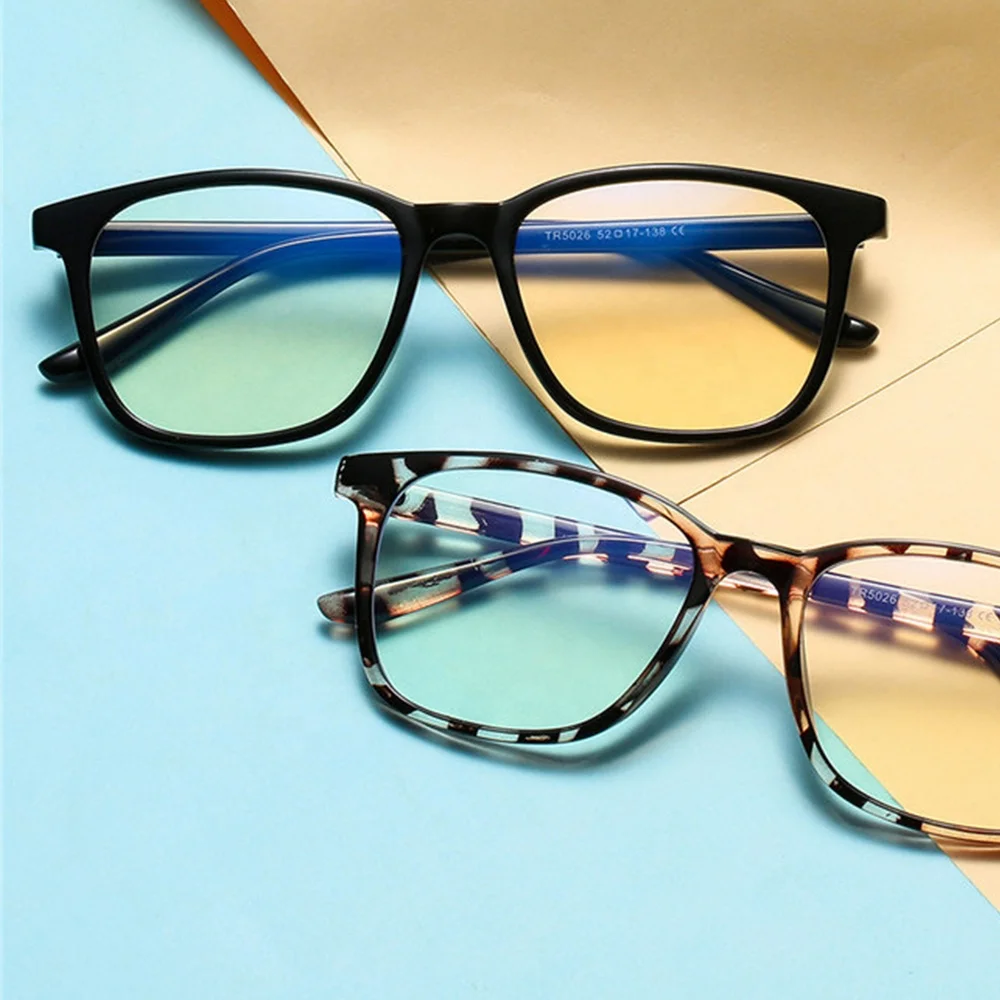 

Wholesale Vintage Women tr90 Frame Optical Glasses Hot Trending Men Reading Glasses With Blue Light Optical Eyewear