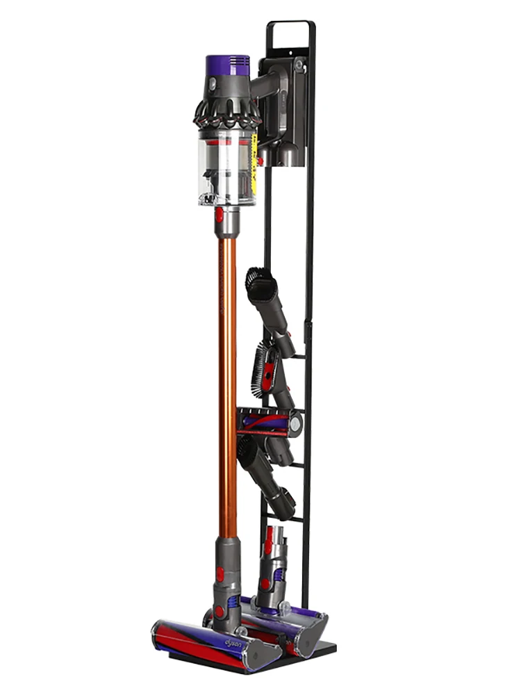 Multifunctional Metal Iron Home Vacuum Cleaner Storage Hanger Rack For
