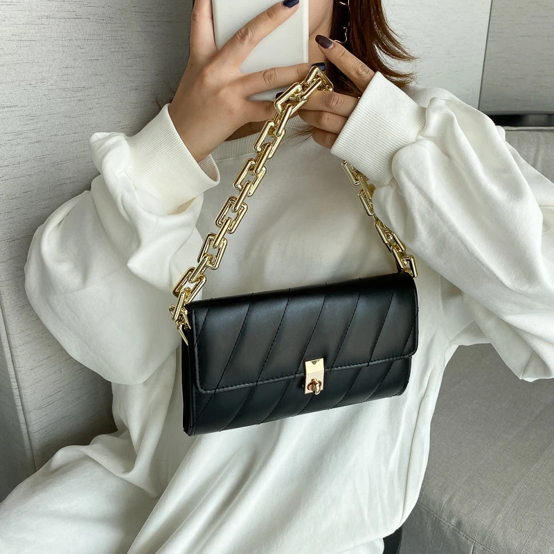 

leather bags high quality tote women 2020 trending chain purse handbag tote ladies vendors for women leather