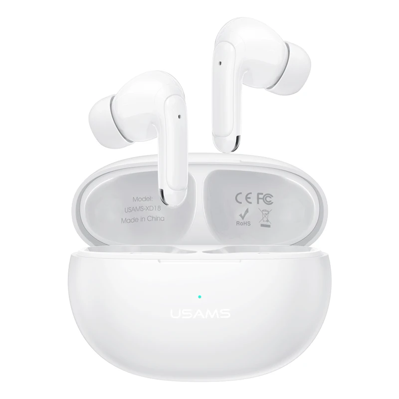 

USAMS Trending Products 2023 Original TWS Earphones Hifi Stereo gaming Headphone BT 5.3 in ear wireless earbuds