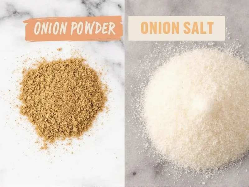 Onion Powder vs Onion Salt: Key Differences Explained