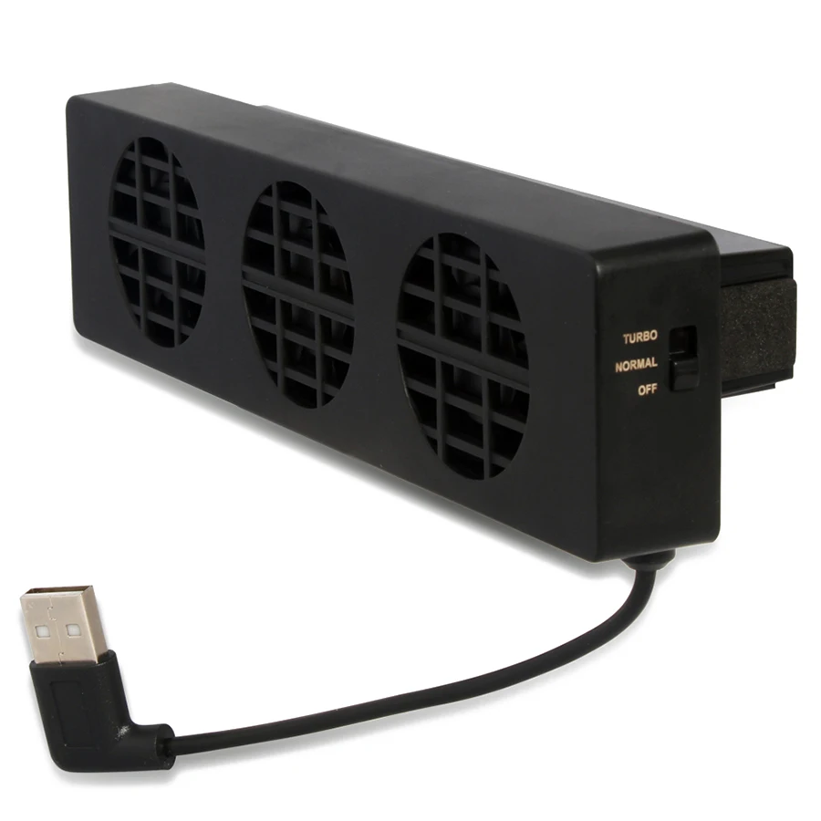 

Cooling Fan Dock Base Three Fans Heatsink for Nintendo switch NS fan, Black