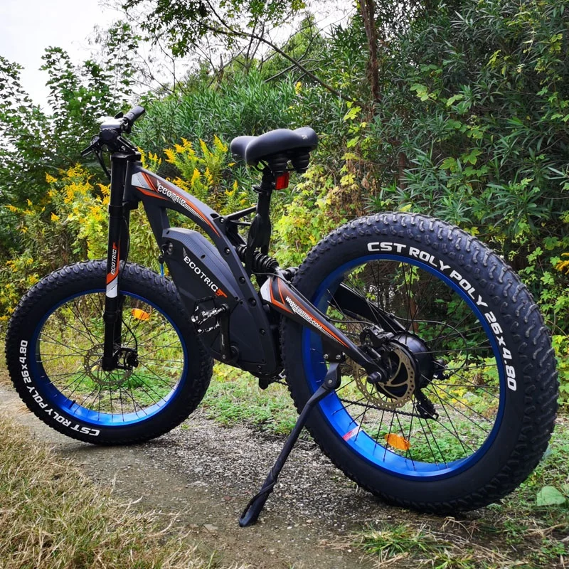 

Super power 48v 1000w 1500w full suspension high speed offroad fat tire mountain long range electric bike e bike for adult