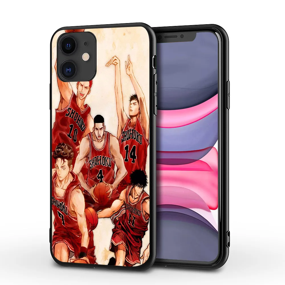 

Japanese animation Slam Dunk master sakuragi hanamichi for phone XR rukawa maple phone cover, Customised