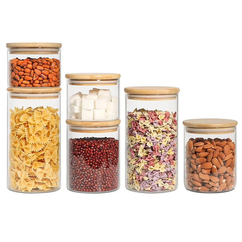 

Durable Cereal Dispenser Rice Beans Storage Jars Kitchen Pantry Organization and Storage Box Bins Airtight Beans Spaghetti