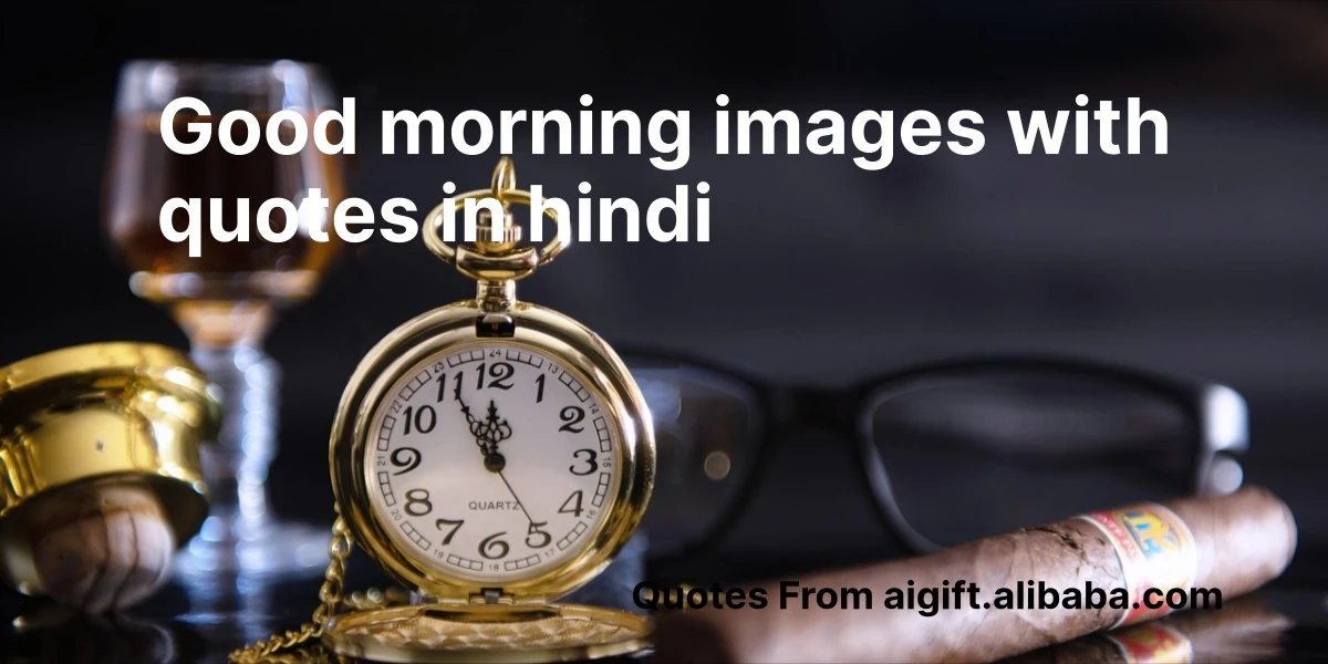 good morning images with quotes in hindi