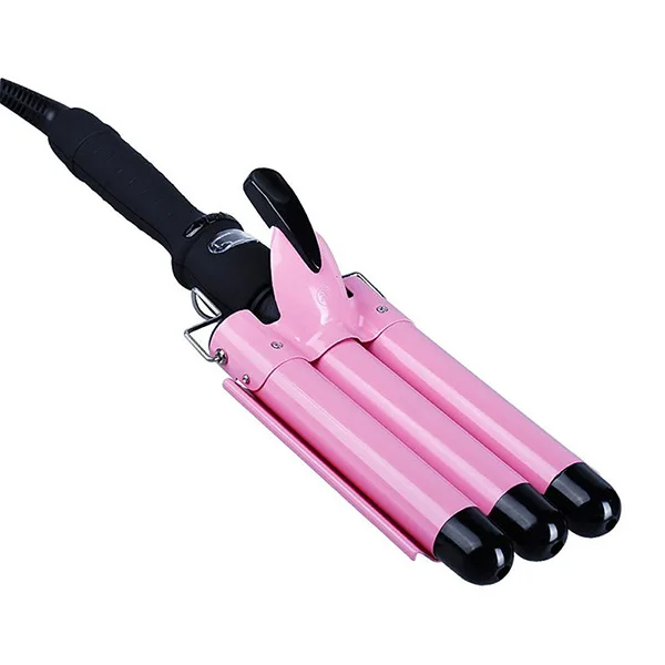 

2020upgraded version hair curling iron 1 inch 3 barrel hair crimper