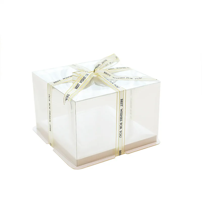 Venta al por mayor cajas transparentes de plastico para regalo-Compre