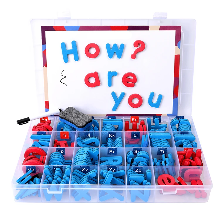 

magnetic foam alphabet letters and board set for classroom learning, Customized