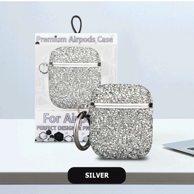 Bling Bling Diamond Glitter Airpod Cases Luxury Protective Cover Hard
