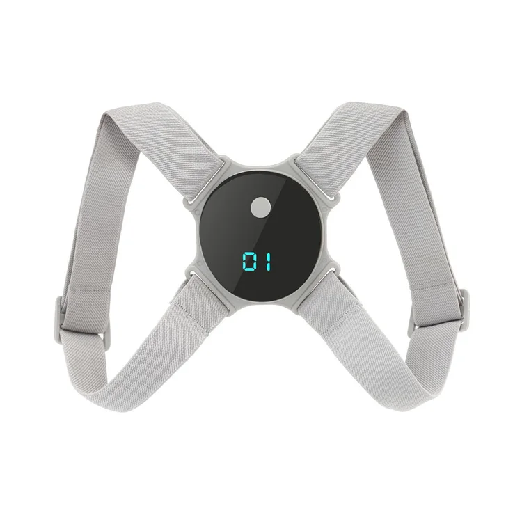 

Electric Back Braces For Correct Back Posture Band Correcter Belt Sitting Posture j-3000, Grey