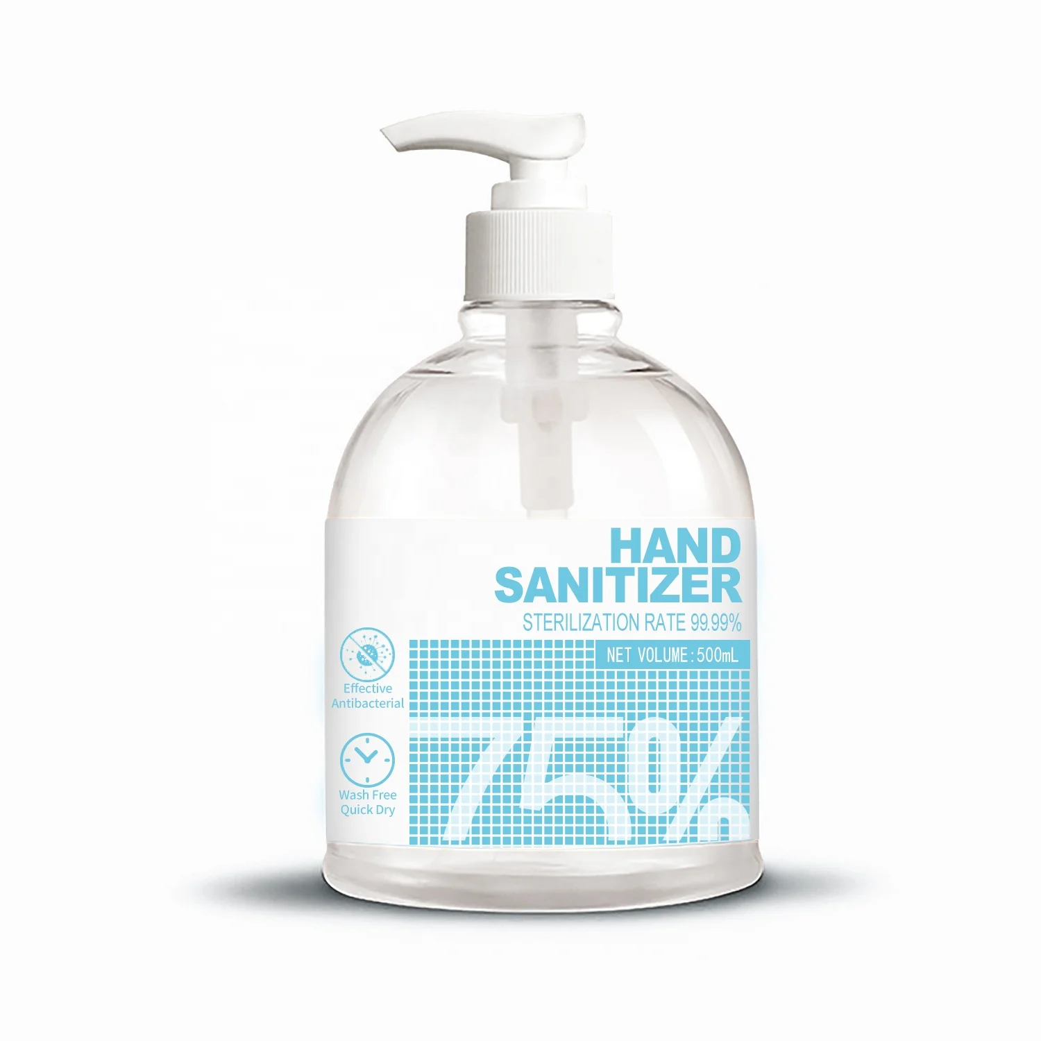 

Hand Sanitizer Gel Custom OEM 75% Alcohol Hand Sanit 500ML
