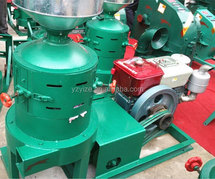Small Oat Grain Dehuller Machine Corn Maizer Peeler Oats Cereal Barley