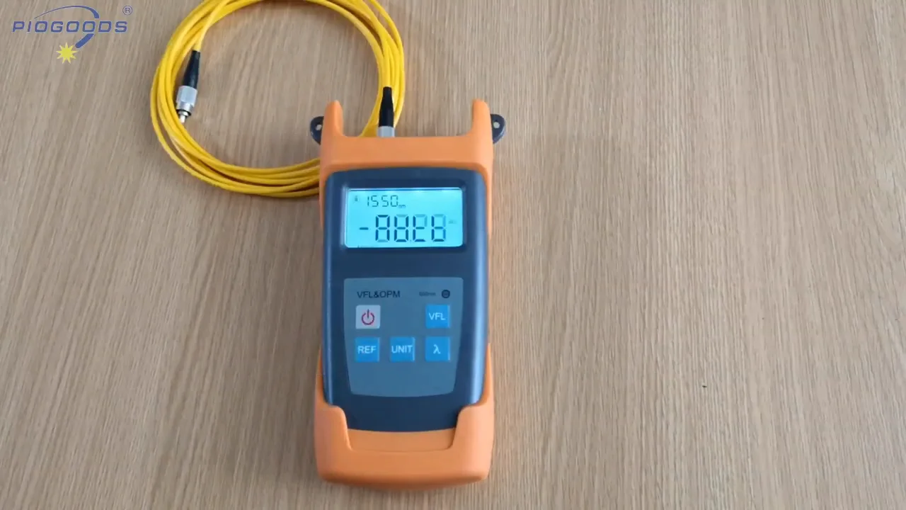 Pgopm520 Optical Attenuation Meter Power Test Meter Fiber Optic Test