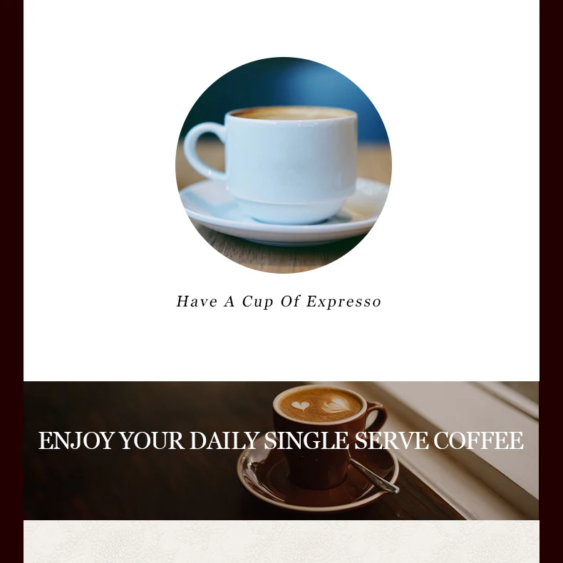 Home Compostable Disposable Biodegradable Dulce Gusto Coffee Machine