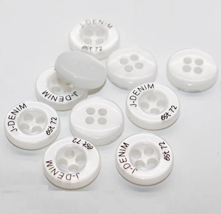 
designer shirt buttons fancy custom engraving logo shirt button 