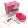 Waterproof Electric Wireless Charging Massage Cleansing Brush Silicone Whitening Facial Cleanser