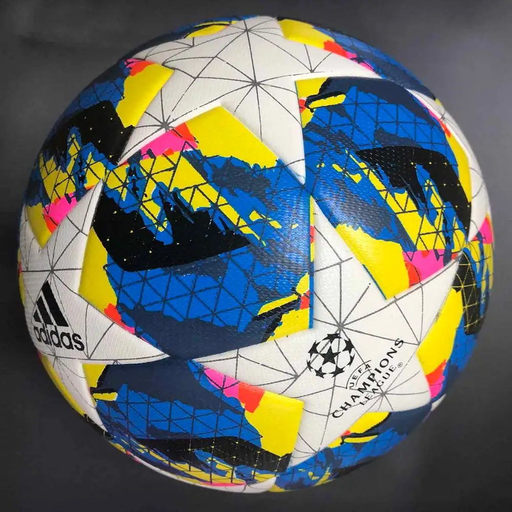 

high quality pu leather custom print size 5 thermal bonded soccer football ball, Customize color