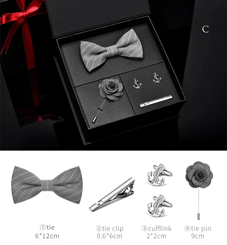 Wholesale Men Accessories Handmade High Quality Wool Bow Tie And
