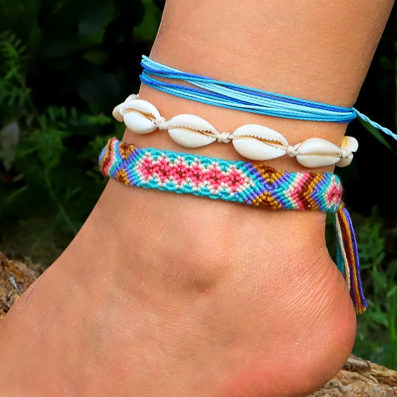

Sandbeach health fertility inoxydables homme virgen Girls 2020 anklets Womens Shell Foot Jewelry Wholesale Ankle Bracelets