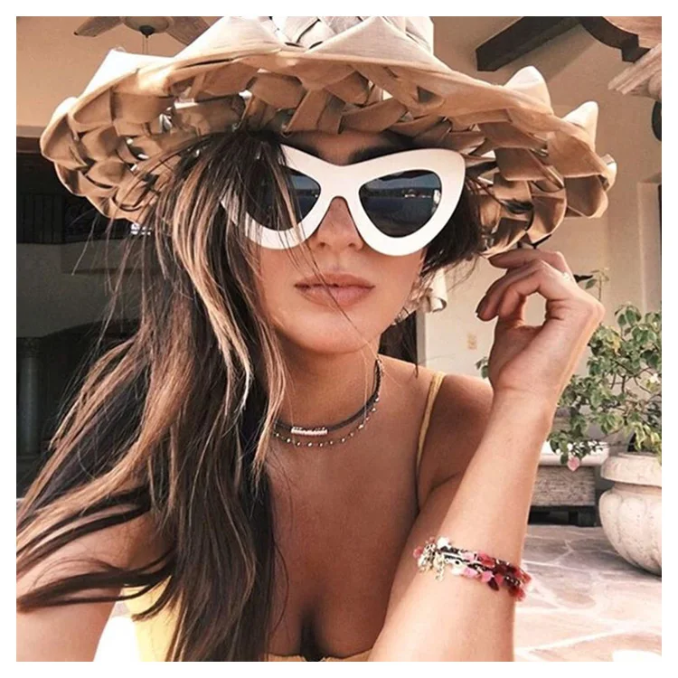 

Stylish Sunglasses Anti-UV Party Photography Outdoor Beach Colorful Eyewear for Women Girls, 10 colors