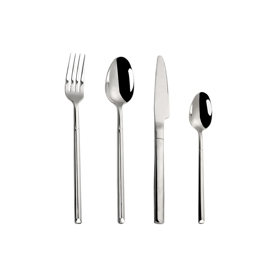 

Stainless Steel Tableware Hotel Ceramic Tableware Forks Spoon And Knife