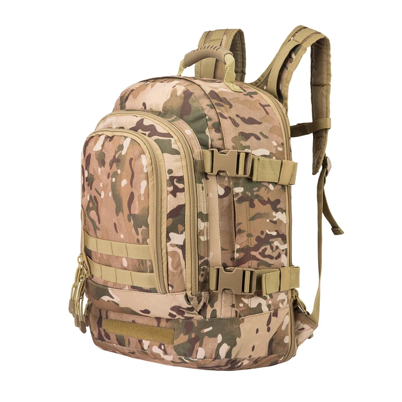

Perfect Multi-Function Trekking Expandable 39-64L Outdoor Travel Hiking Sport School Bag Camping Hunting Tactical Backpack, Multicam tactical backpack